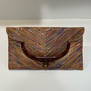 Bags by Varon Multicolor Vintage Clutch